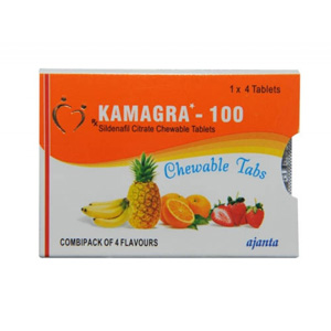 Høy kvalitet Kamagra Chewable 100mg (4 pills) i Norge