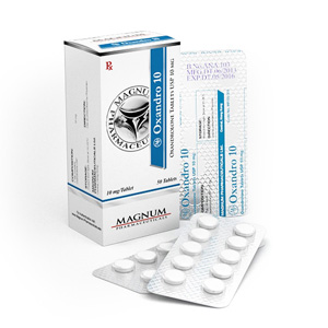 Høy kvalitet Magnum Oxandro 10 10mg (50 pills) i Norge