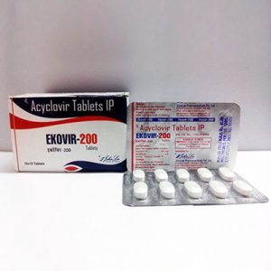 Høy kvalitet Ekovir 200mg (30 pills) i Norge